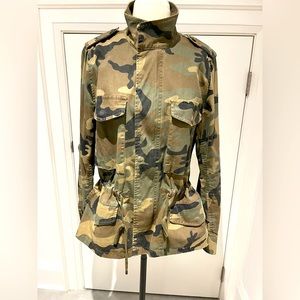 Club Monaco military camo Spring jacket